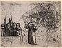 1500 Anonimo. Incisione con S.Antonio, la Basilica e la città (Oscar Mario Zatta)